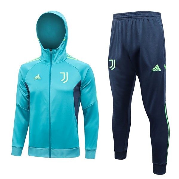 Hoodies Juventus 2023-2024 Blau